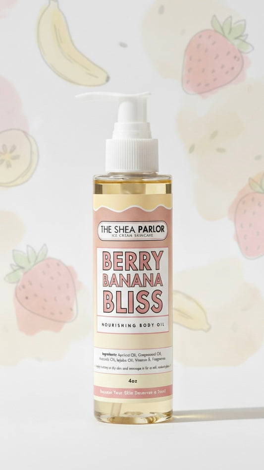 "Berry Banana Bliss" Moisturizing Body Oil (LIMITED EDITION)