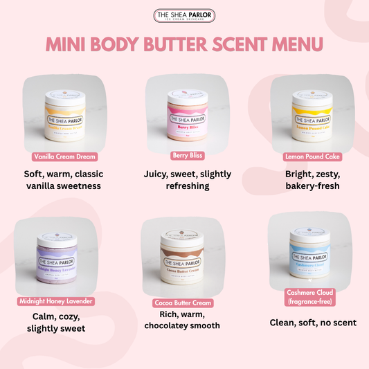 Mini Body Butters (Event & Custom Orders)